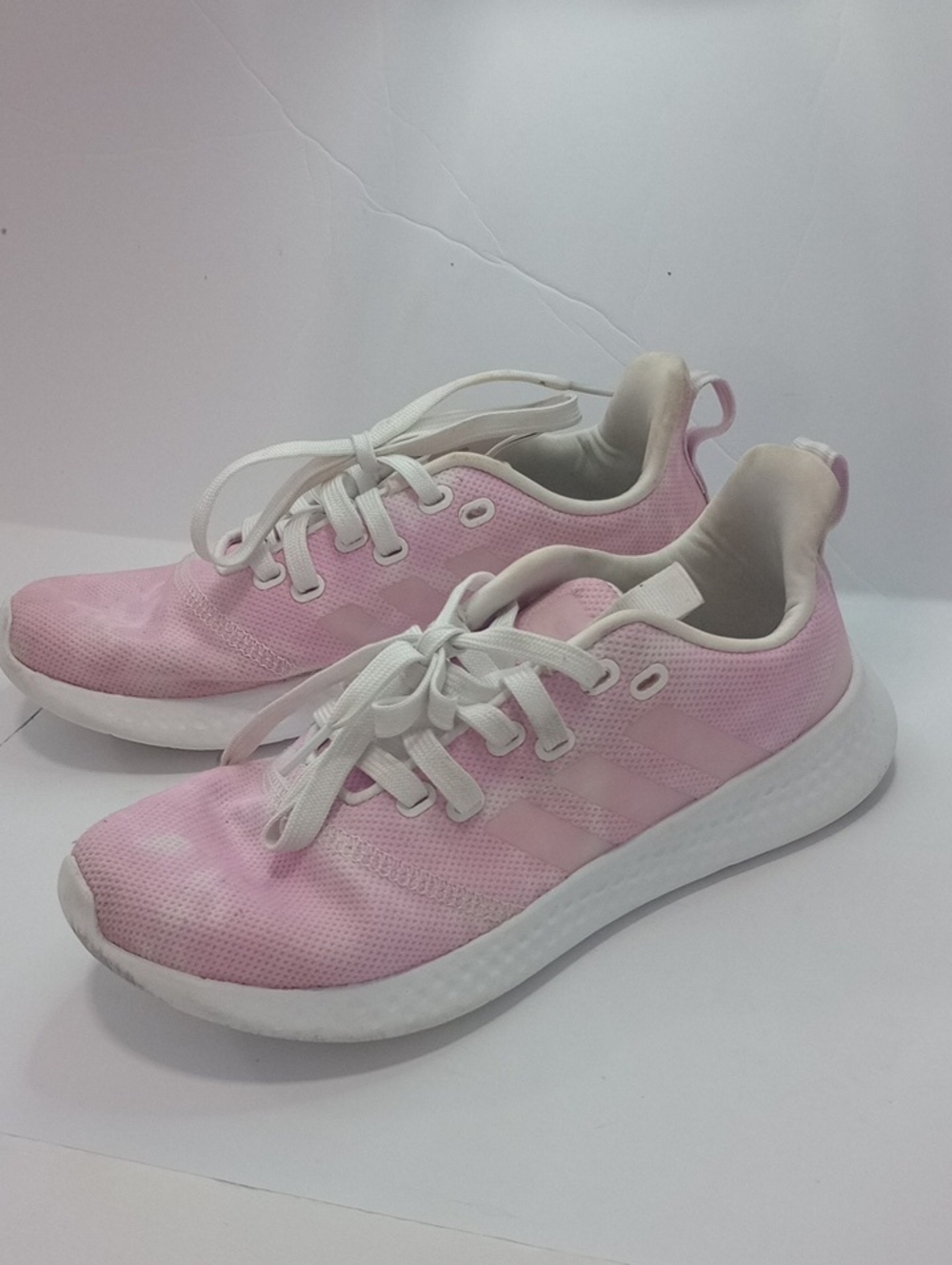 adidas Women's Camoflauge Pink Cloud Foam Athletic Gym Running Sneakers Size 7
